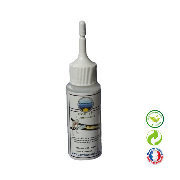 Lubrifiant ABYSSNAUT pour Fermeture à glissière de combi FKR10 60ml