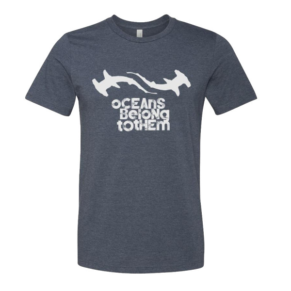 T-Shirt OCEAN BELONG MOKARRAN Navy Chiné 