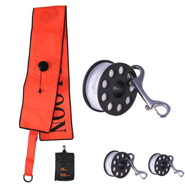 Parachute de palier PRO VALVE ESM + Dévidoir TOUT EN UN