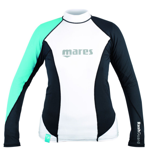 Top RASHGUARD MARES LOOSE FIT Manches Longues Dame Vert