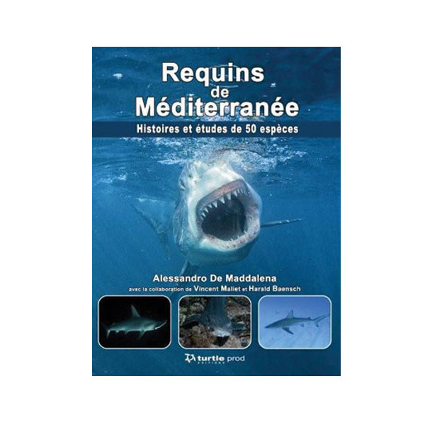 Livre Requins de Mediterranée TURTLE PROD