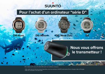 Suunto Sonde Offerte sur Ordinateur série D